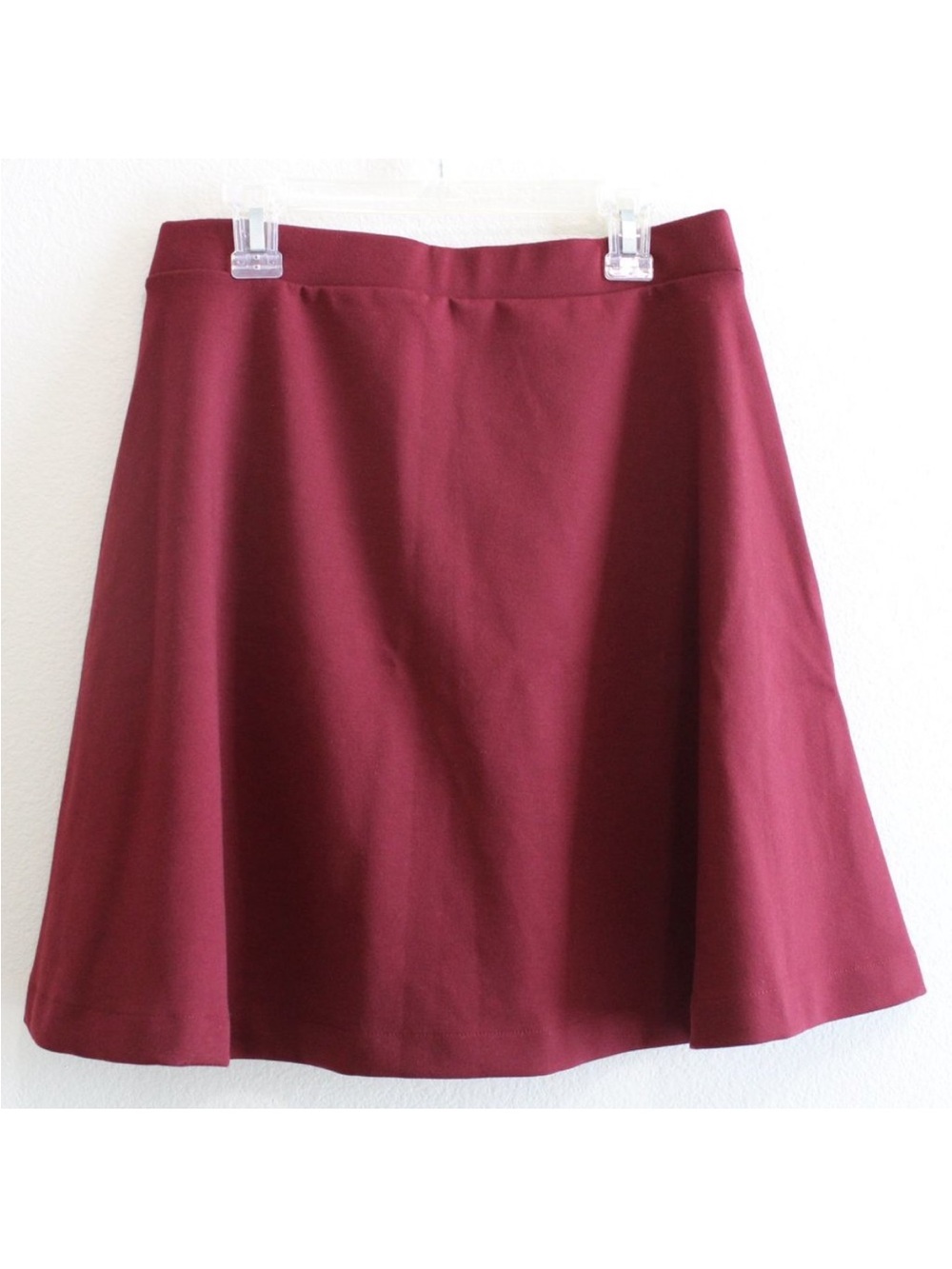 Old Navy Burgundy Wine Circle Skirt - Picture 4 of 5